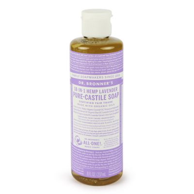 PURE-CASTILE LIQUID SOAP LAVENDER 240ML