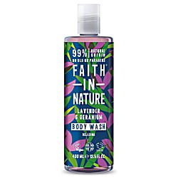 LAVENDER & GERANIUM BODY WASH - 400ML