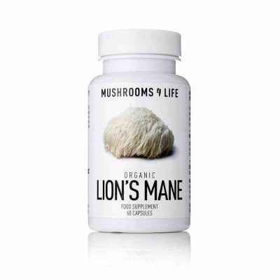 LION’S MANE MUSHROOM SUPPLEMENT CAPSULES 60 Capsul
