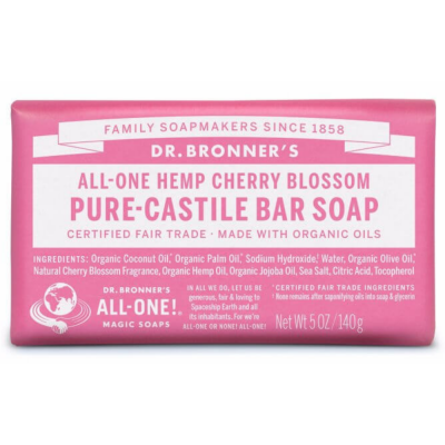 PURE-CASTILE BAR SOAP CHERRY BLOSSOM