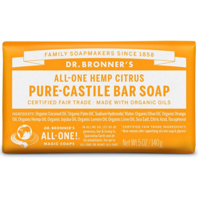 PURE-CASTILE BAR SOAP CITRUS