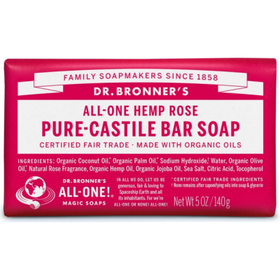 PURE-CASTILE BAR SOAP ROSE