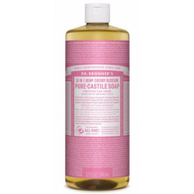 PURE-CASTILE LIQUID SOAP CHERRY BLOSSOM 946ML