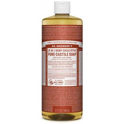 PURE-CASTILE LIQUID SOAP EUCALYPTUS 945ML