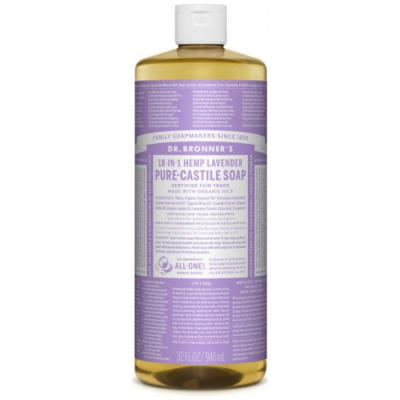 PURE-CASTILE LIQUID SOAP LAVENDER 240ML