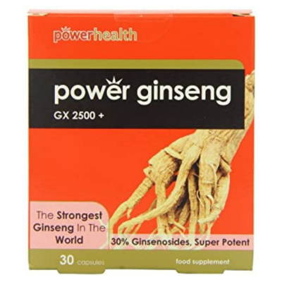 Power Ginseng Power Health GX2500 30 Capsules