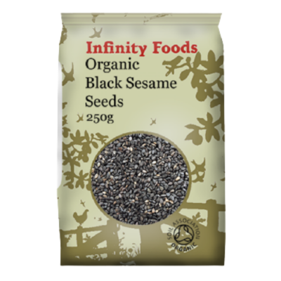 Organic Black Sesame Seeds Infinity Foods