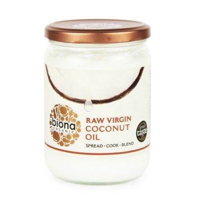 Biona organic coconut oil - raw virgin - 400g