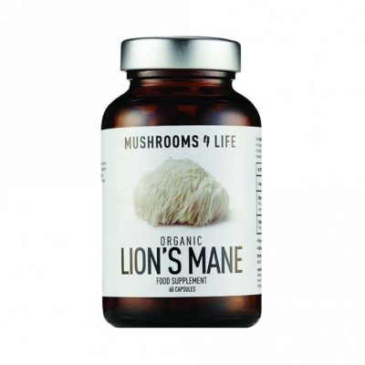 Mushrooms 4 Life - Organic Lion's Mane Mushroom - 60 Capsules
