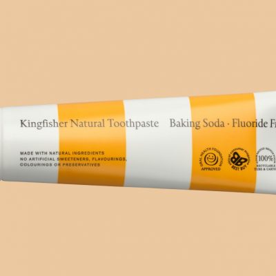 Kingfisher Natural Toothpaste - Fluoride-free Baking Soda Toothpaste