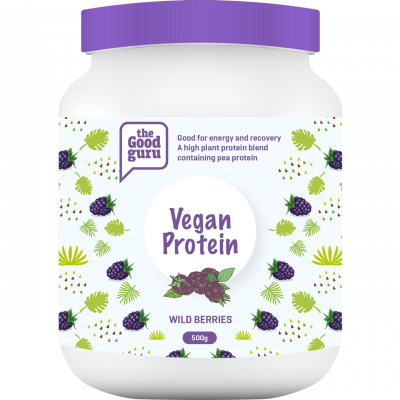 theGoodGuru - Vegan Protein - Wild Berries (500g)