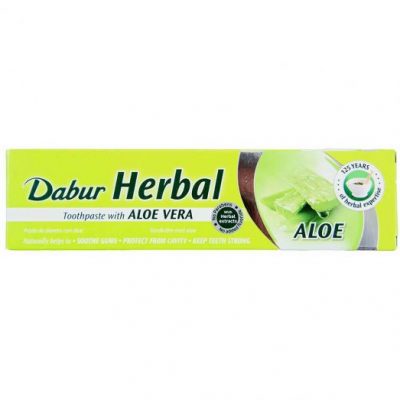 Dabur - Fluoride-Free Herbal Aloe Vera Toothpaste