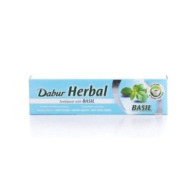 Dabur - Fluoride-Free Herbal Basil Toothpaste
