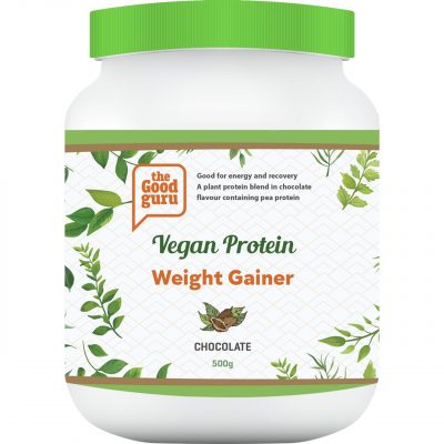 theGoodGuru - Vegan Protein Weight Gainer - Chocolate (500g)
