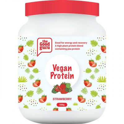 theGoodGuru - Vegan Protein - Strawberry (500g)
