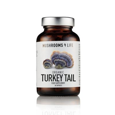 Mushrooms 4 Life - Turkey Tail Mushrooms (60 Capsules)