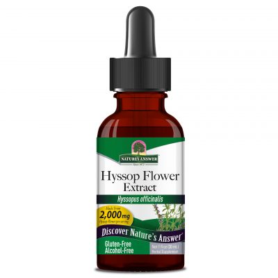 Nature's Answer - Alcohol-Free Hyssop Flower Extract