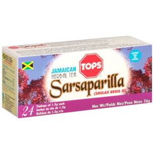Tops Tea - Jamaican Sarsaparilla Herbal Tea