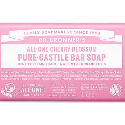 Dr Bronner's - Cherry Blossom Pure-Castile Bar Soap