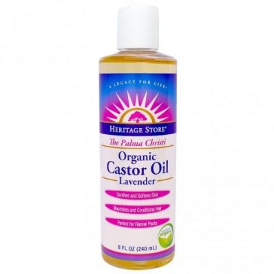 Heritage Store - Organic Lavender Castor Oil