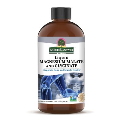 nature's answer liquid magnesium malate & glycinate 480ml