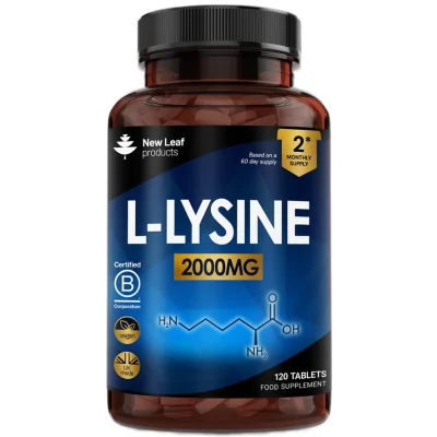 new leaf, l lysine tablets