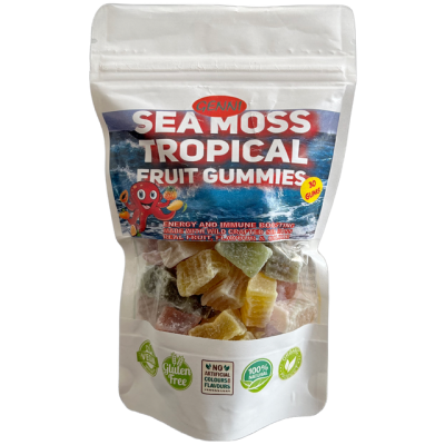 genni seamoss tropical fruit 30 gummies